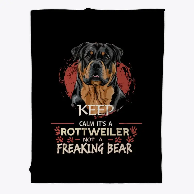 It's a Rottweiler Not a Bear