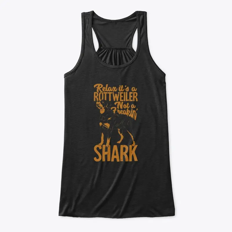 It's a Rottweiler Not a Shark