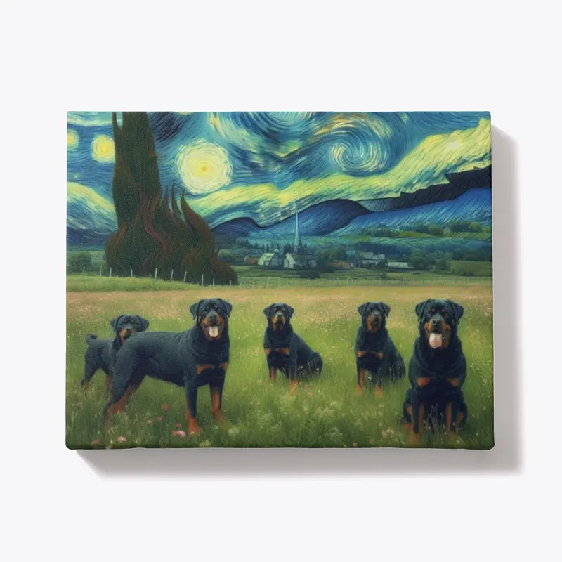 Rottweilers Paint