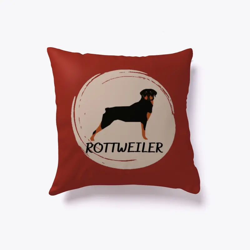 Rottweiler Pillow