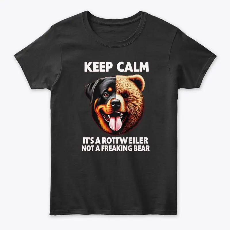 It's a Rottweiler Not a Bear