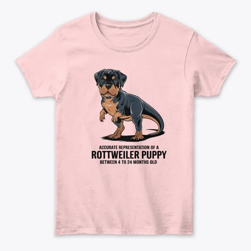 Rottweiler Puppy as Dinosaur