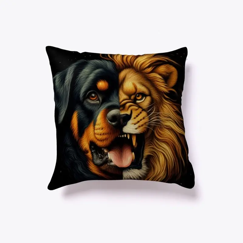 Rottweiler & Lion