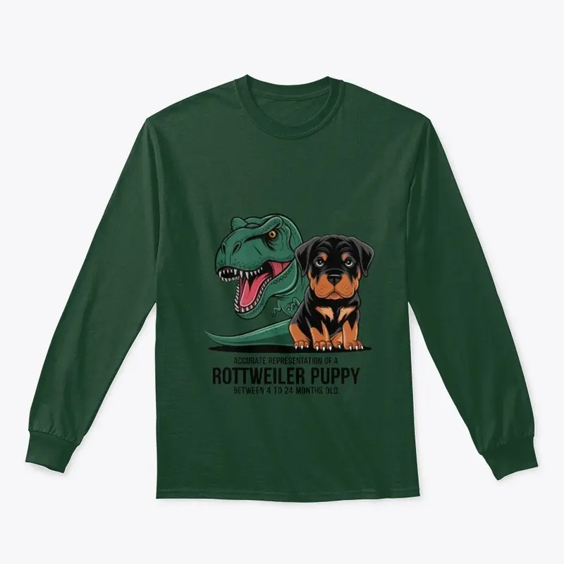 Rottweiler as Dinosaur