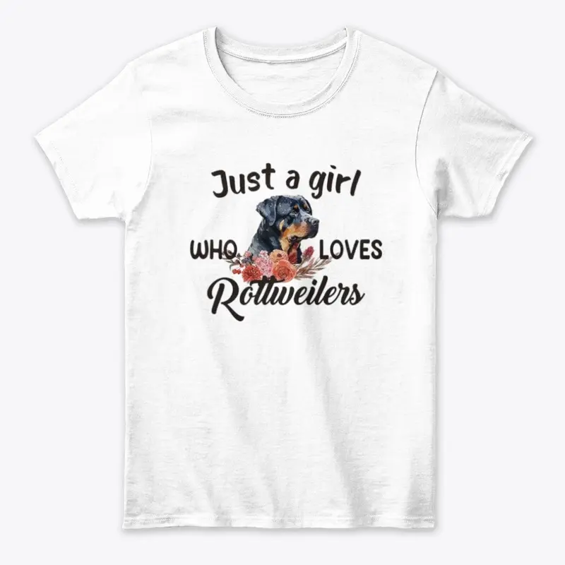 Just a girl who loves Rottweilers