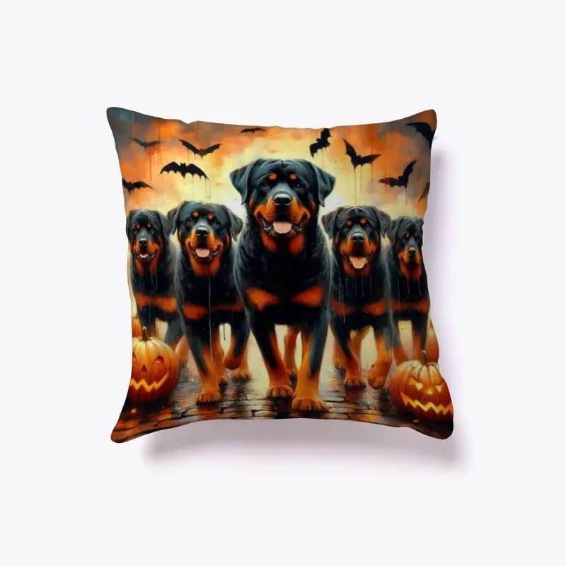 Rottweilers Halloween 