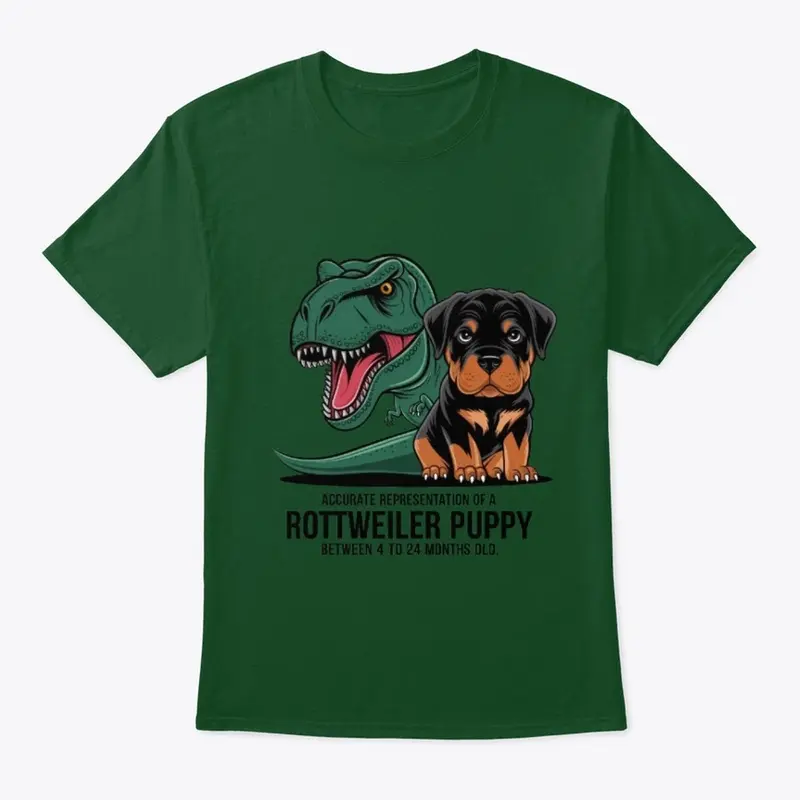 Rottweiler as Dinosaur