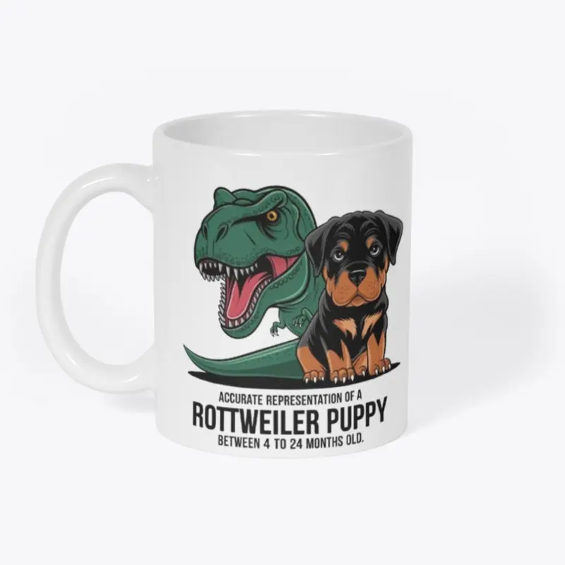 Rottweiler as Dinosaur