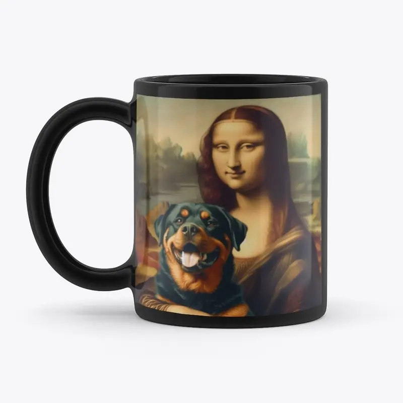 Rottweiler & Monalisa