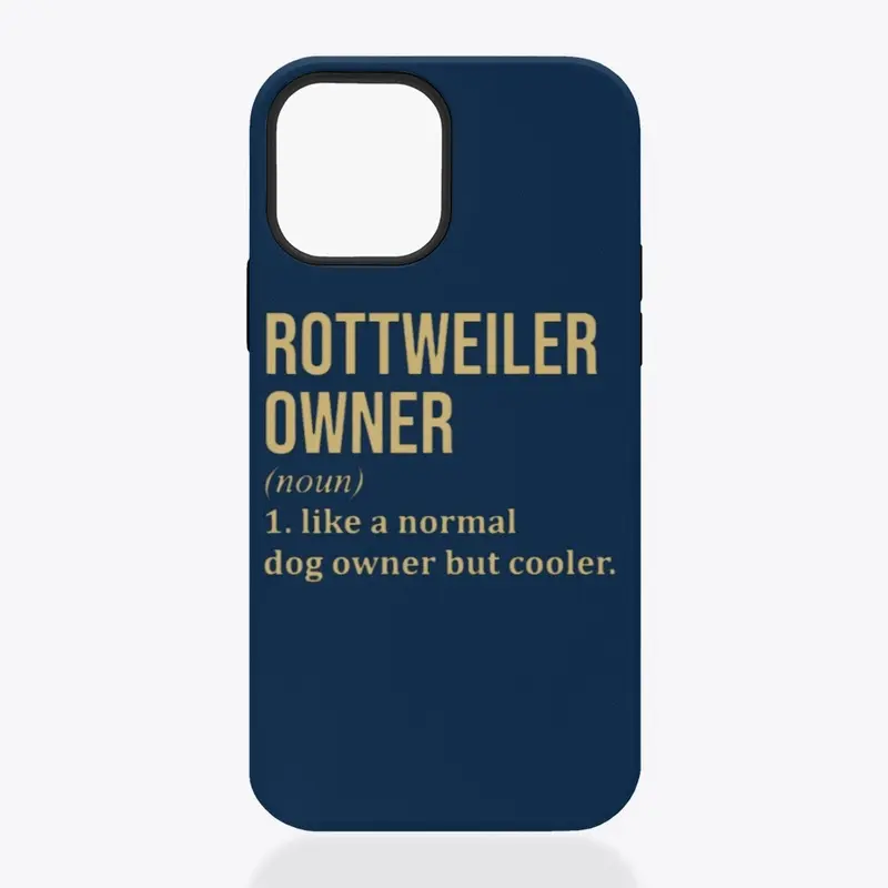 Rottweiler Owner Iphone MagCase